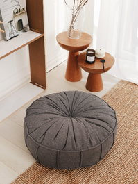 Atelier Del Sofa Cojín TEDDY Vintage - Antracita